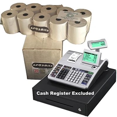 Image of EPOSBITS® Brand Rolls to Fit Casio SE S400 SES400 SES S 400 Cash Register 20