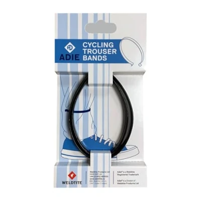 Image of Weldtite Trouser Bands Black Pvc Coated