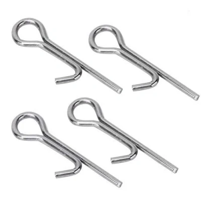 Image of Keenso Carbon Steel 100Pcs Fishing Hook Pin Set Connecting Pins Needle Fixed Lock Assist Soft Lure Tackle Accessories