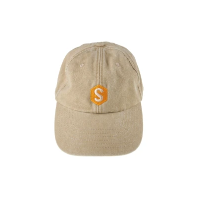 Image of Superb Adjustable cap with strap SPRBGO 2101 unisex Beige Cotton One Size