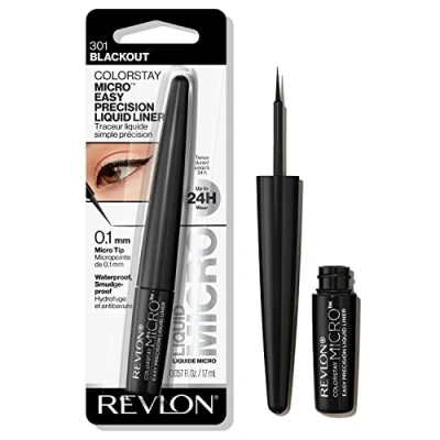Image of REVLON ColorStay Micro Easy Precision Liquid Liner, 301 Blackout (Pack of 1)