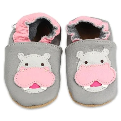Image of Beck Baby girl Hippo Slippers