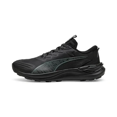 Image of Puma Men Electrify Nitro 3 Tr Road Running Shoes, Black Mineral Gray, 6 UK