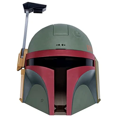Image of Star Wars Boba Fett Electronic Mask, Costume for Children, Toys 5 Year Old Boys and Girls