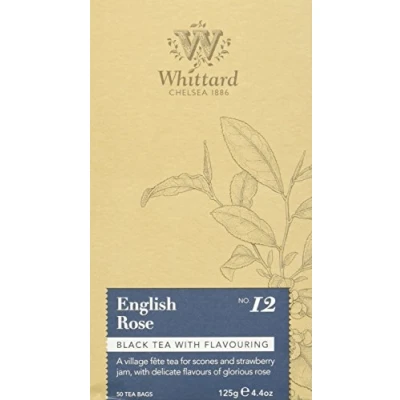 Image of Whittard of Chelsea English Rose 50 Teabags