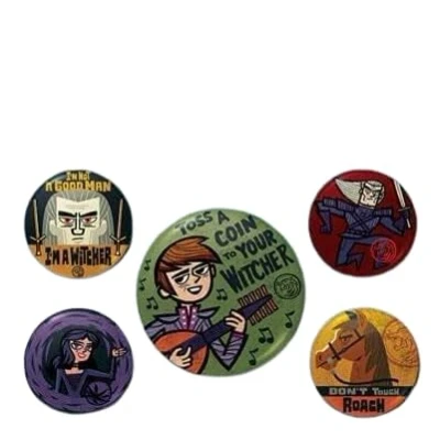 Image of Pyramid International Badge Pack The Witcher