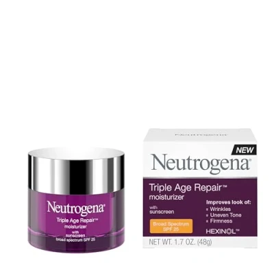 Image of Neutrogena Triple Age Repair Moisturizer Broad Spectrum SPF 25, 1.7 Ounce by