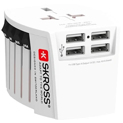 Image of Skross Muv USB (4Xa) Adapter Multicolor One Size