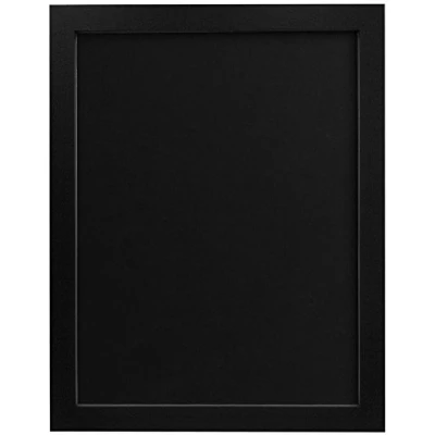Image of FRAMES BY POST 25mm wide H7 Black Picture Photo Frame with Backing Board 21&quot;x10&quot;