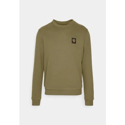 Image of Belstaff Mens Sweatshirt True Olive Green Size 3XL