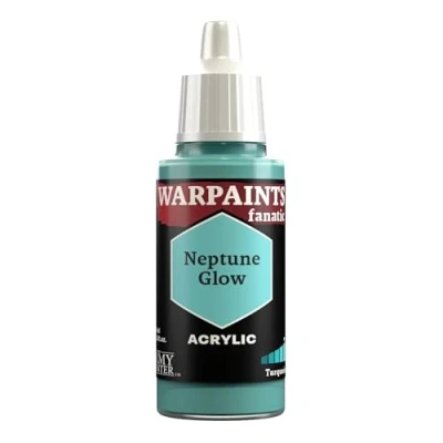 Image of The Army Painter Teals &amp; Turquoises Warpaints Fanatic 18ml Acrylic Paints (Neptune Glow)