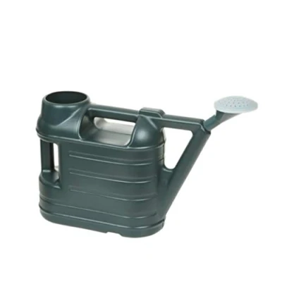 Image of 6.5L Litre Watering Can With Rose Strong Plastic Green
