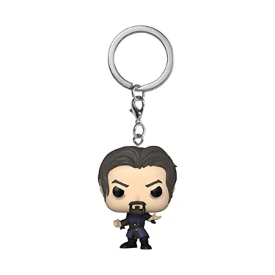 Image of Funko POP! Keychain Marvel: Sinister Strange Doctor Collectable Vinyl Mini Figure Novelty Keyring Stocking Filler Gift Idea Official Merchandise Movies Fans Minifigure