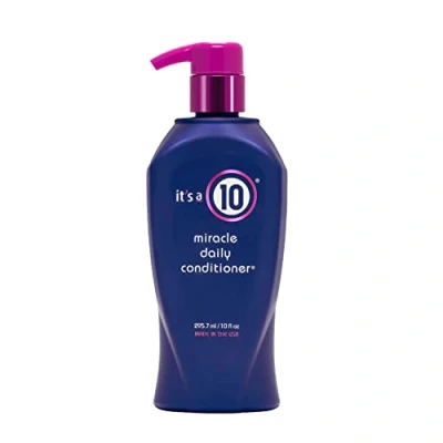 Image of It’s a 10 Haircare Miracle Daily Conditioner, Everyday Use, Colour Safe, For Dry Damaged Hair, Reduces Frizz and Restore Shine 295ml