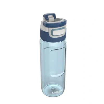 Image of Kambukka Drinking Bottle Model Elton Crystal Blue 750 ml Water Dirt and Odour Resistant Shockproof Dishwasher Safe Easy to Hold Milliliter Marking