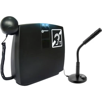 Image of Geemarc LoopHEAR 102 Induction Loop for Counter Areas and Other Public Premises Allows Smooth Communication with Hearing Impaired People in Crowded Places