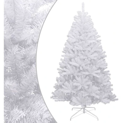 Image of vidaXL Artificial Hinged Christmas Tree with Flocked Snow 150 cm
