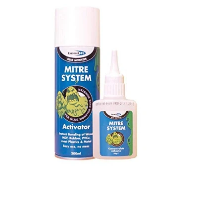 Image of Bond It BDMI Superglue Activator Mitre Adhesive, Clear