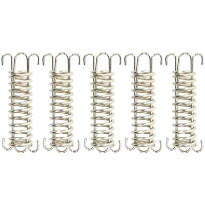 Image of vidaXL Spring Locks for Sunshade Sail 5 pcs Stainless Steel