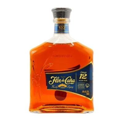 Image of Flor de Cana Centenario 12 year old Rum 70cl 40% ABV