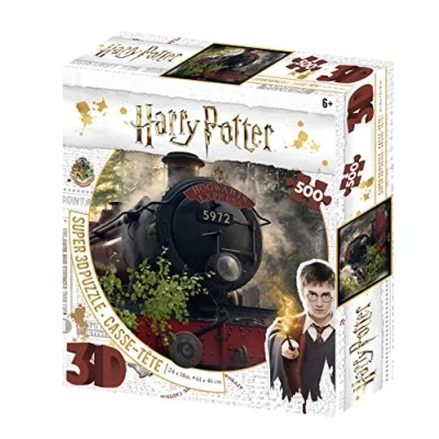 Image of Harry Potter Hogwarts Express 3D Jigsaw Puzzle 500 Piece Multi colour