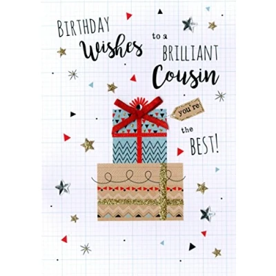 Image of Cousin Birthday Greeting Card Second Nature Just To Say Cards