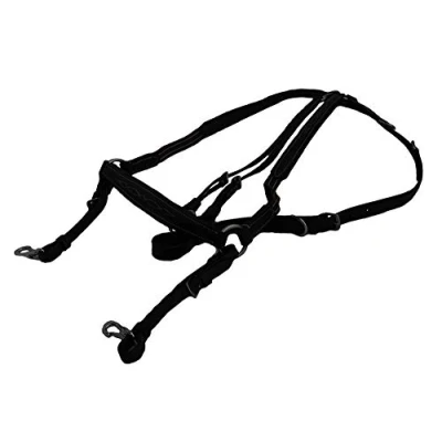 Image of Rhinegold Elegance Stitched Breastplate Cob Havana