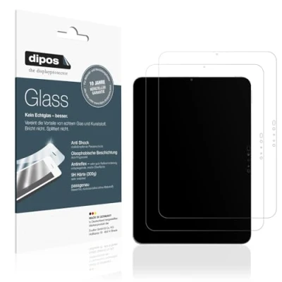 Image of dipos I 2x Screen Protector matte compatible with Apple iPad Pro 11 inch M4 2024 Flexible Glass 9H Display Protection