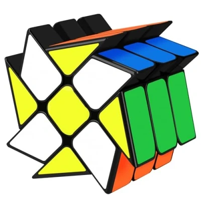 Image of Maomaoyu Fenghuolun Speed Magic Cube Smooth 3D Puzzle Twist Brain Teasers Toy Stocking Filler