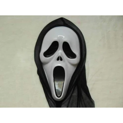 Image of FoxyPrinting Scream Celebrity Cardboard Party Face Mask Fancy Dress 2018