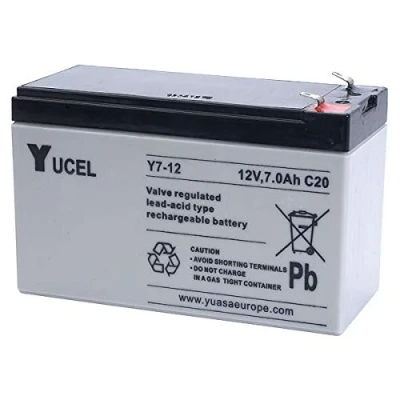 Image of Yucel Lead 12V 7Ah Y7 12 battery