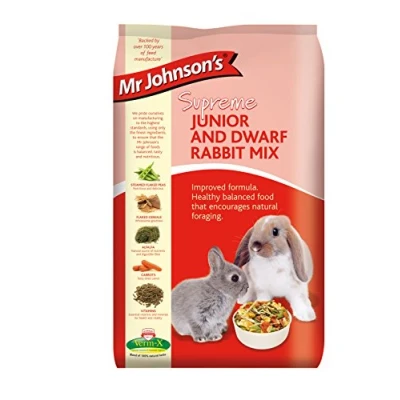 Image of Mr Johnson&#039;s Supreme Junior and Dwarf Rabbit Mix, 2.25 kg