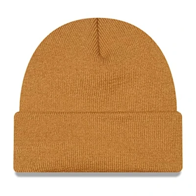 Image of New Era Winter Short Cuff Beanie Fisherman Wheat