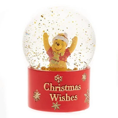 Image of Widdop Disney Winnie the Pooh Christmas Snow Globe