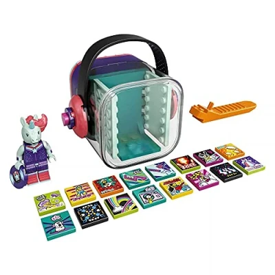 Image of LEGO VIDIYO Unicorn DJ Beatbox 43106 Building Kit with Minifigure; Creative Kids Will Love Producing Music Videos Full of Songs, Dance Moves and Special Effects, New 2021 (84 Pieces)
