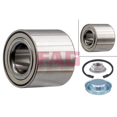 Image of 374894 Wheel bearing kit FAG 713 6406 10 Photo corresponds to scope of supply 62mm PEUGEOT: 3008 I, Partner II Van, 308 I SW