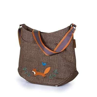Image of Cosatto Deluxe Baby Changing Bag 2 Inner Pockets, Insulated Bottle Holder, Wipe Clean Change Mat, Keyholder &amp; Adjustable Shoulder Strap (Foxford Hall)