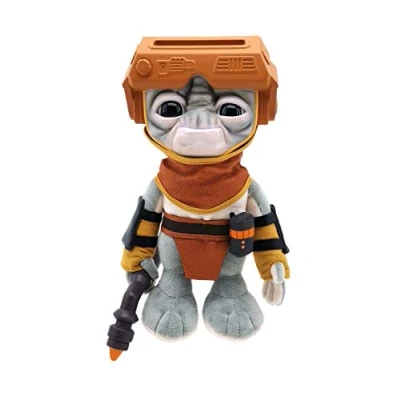Image of Star Wars 9 in Babu Frik Plush Toy Based on The Character From Rise of Skywalker, Collectible Stuffed for Movie Fans All Ages, 3 Years and Older Amazon Exclusive