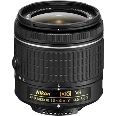 Image of Nikon AF P DX NIKKOR 18 55mm f/3.5 5.6G VR Lens for 2013 and newer Models (Renewed)