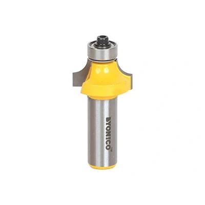Image of Yonico 13162 Round Over Edge Forming Router Bit, Radius: 1/4&quot; 1/2&quot; Shank