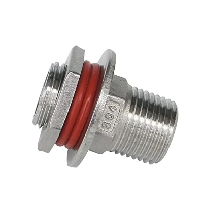 Image of Aurorad 1/2&#039;&#039; BSP Homebrew Hardware Kettle/Keg Weldless Bulkhead SUS304 Stainless Steel