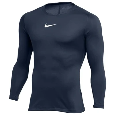Image of Nike Men&#039;s Park First Layer Thermal Long Sleeve Top, Blue, XXL UK