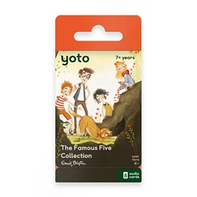 Image of YOTO The Famous Five Collection by Enid Blyton 8 Kids Audio Cards for Use with Player &amp; Mini All in 1 Device, Screen Free Listening Fun Stories Playtime Bedtime Travel, Ages 7+