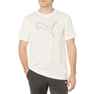 Image of PUMA Men&#039;s Performance Cat Tee (Available in Big and Tall Sizes) T Shirt, Peacoat, Medium