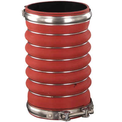Image of 0020945782, 0020945782S1, A0020945782, A0020945782S1 Turbocharger Hose FEBI BILSTEIN 39104 123mm 115mm with clamps