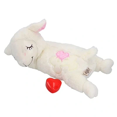 Image of AB Tools Little Buddy Heart Beat Sheep Puppy Dog Separation Anxiety Comforter Toy