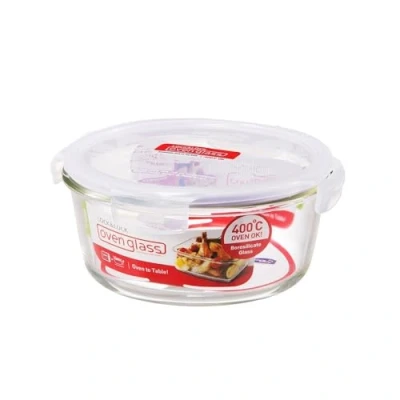 Image of Lock &amp; Eco 950ml Round Oven Glass Container