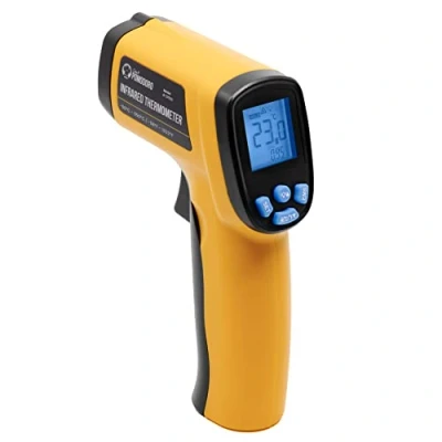 Image of Chef Pomodoro Infrared Thermometer, Digital Thermometer for Cooking, Oven LCD Display, Food Digital, in Pizza Kitchen &amp; BBQ, 58℉～1022℉