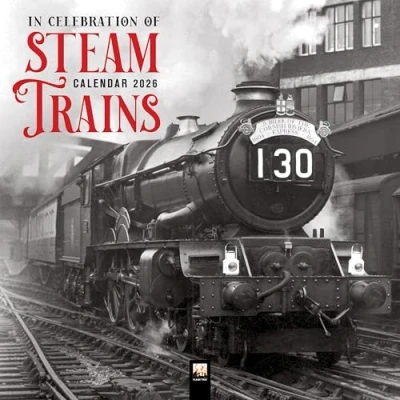 Image of Steam Trains Heritage Calendar 2026