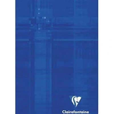 Image of Clairefontaine 663602AMZC Set of 3 Stapled Notebooks 11x17 cm 96 Pages Small Squares White Paper 90 g Laminated Card Covers Random Colors